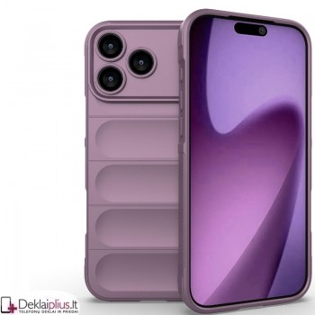 Magic Shield guminis dėklas su kameros apsauga - violetinis (Apple Iphone 17 Pro Max/18 Pro Max) Magic Shield guminis dėklas su kameros apsauga - violetinis (Apple Iphone 17 Pro Max/18 Pro Max)